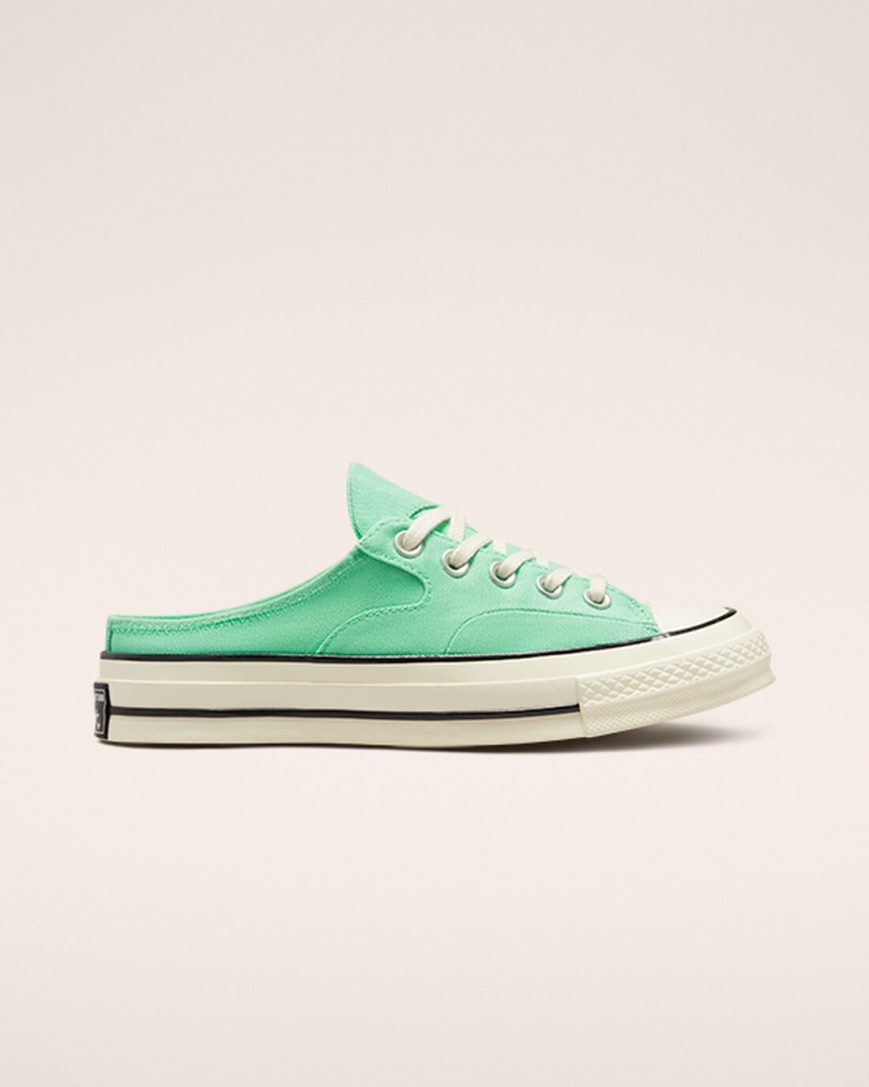 Tenisky Nizke Converse Chuck 70 Mule Damske Zelene Čierne | SK QWNDJ7